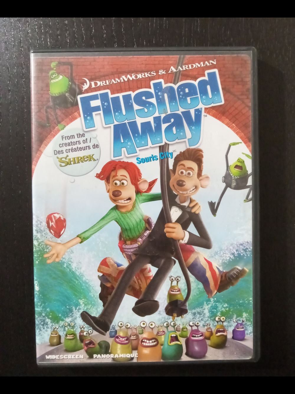 👾4/$20👾 DreamWorks Flushed Away DVD - Animated Family Adventure
